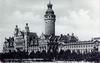 ALTE ANSICHTSKARTE: Leipzig Neues Rathaus von Osten 1905 [Original]