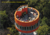 Postkarte [Reprint] - Der Turm des Baumkronenpfades im Nationalpark Hainich Luftaufnahme