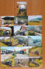 16 Eisenbahnmotive Postkarten von Peter König - Serie II - [Reprint]