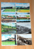 8 Eisenbahnmotive Postkarten von Peter König -Serie III (8 PK) - [Reprint]