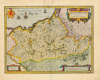 Hist. Landkarte: Herzogtum Mecklenburg 1647 (Plano)