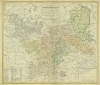 Hist. Karte: Königreich Westphalen 1809 (Plano)