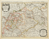 Historische Karte: Sachsen  - der Kreis OBERSACHSEN 1696 (Plano)