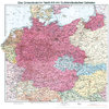 Hist.Karte: Deutschland Sudetenland 1938 ger.