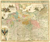 Historische Karte: DEUTSCHLAND um 1630 (Plano 2 Bögen)