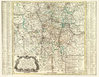 Historische Karte: Ämter Colditz, Leisnig, Rochlitz 1749 (Plano)