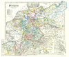 Historische Karte: DEUTSCHLAND von 1649-1792 (Plano)