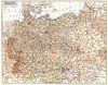 VERKEHRSKARTE VON GROSSDEUTSCHLAND 1940 – Hist. Übersichtskarte