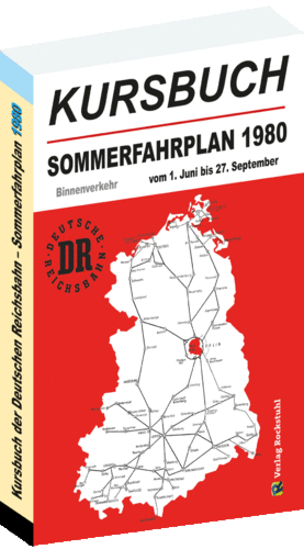 Kursbuch der Deutschen Reichsbahn - Sommerfahrplan 1980